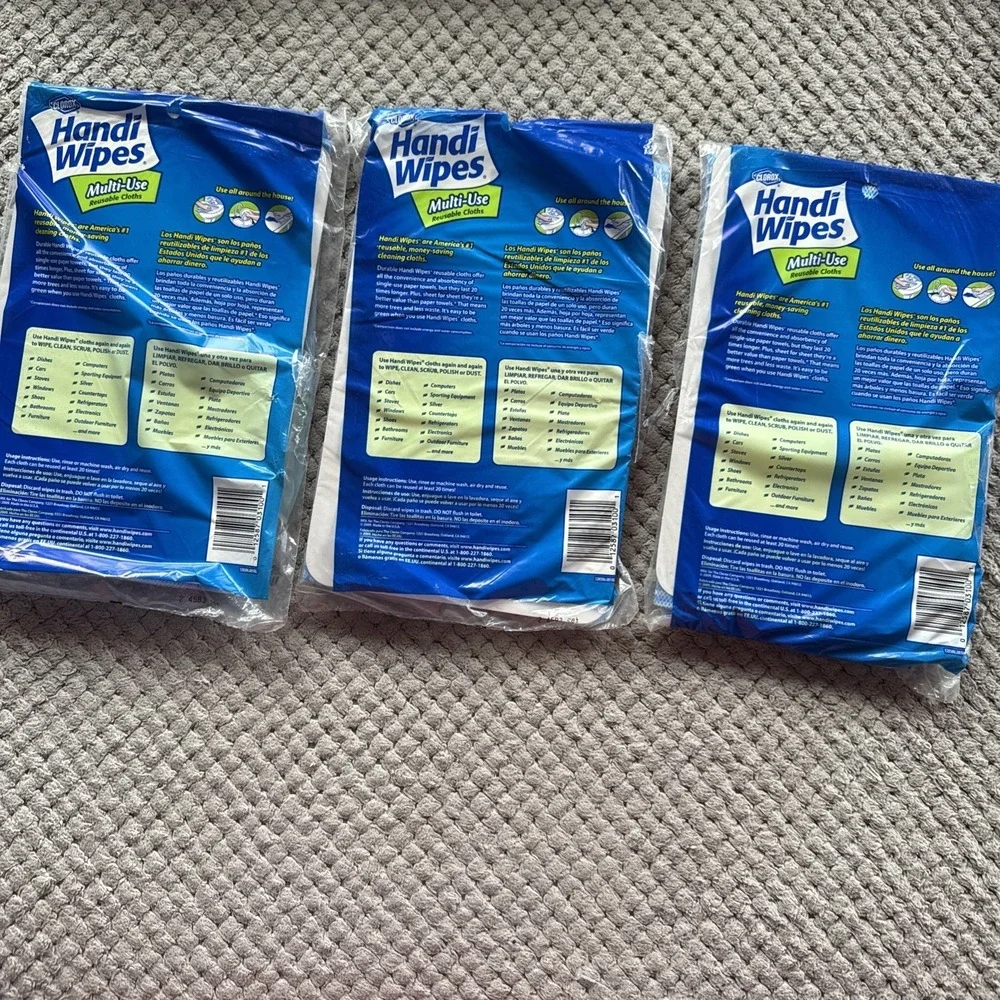 Handi Wipes packs clorox